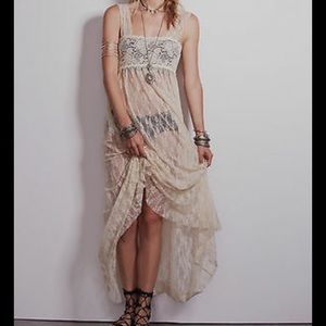 Free People Maxi Slip Dress NWT